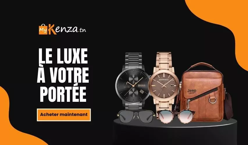 Lunette Homme, Lunette Femme, Montre Homme, Montre Femme, Smartwatch, Sac et Portefeuille de Luxe au meilleur prix en Tunisie