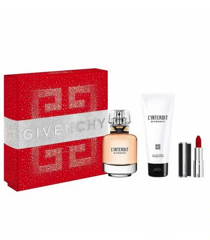Coffret Parfum Femme GIVENCHY L'INTERDIT Rouge+Lait corp prix Tunisie